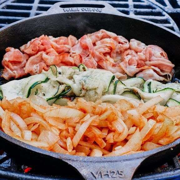 Skillet Koekenpan Gietijzer met Steel 25 cm