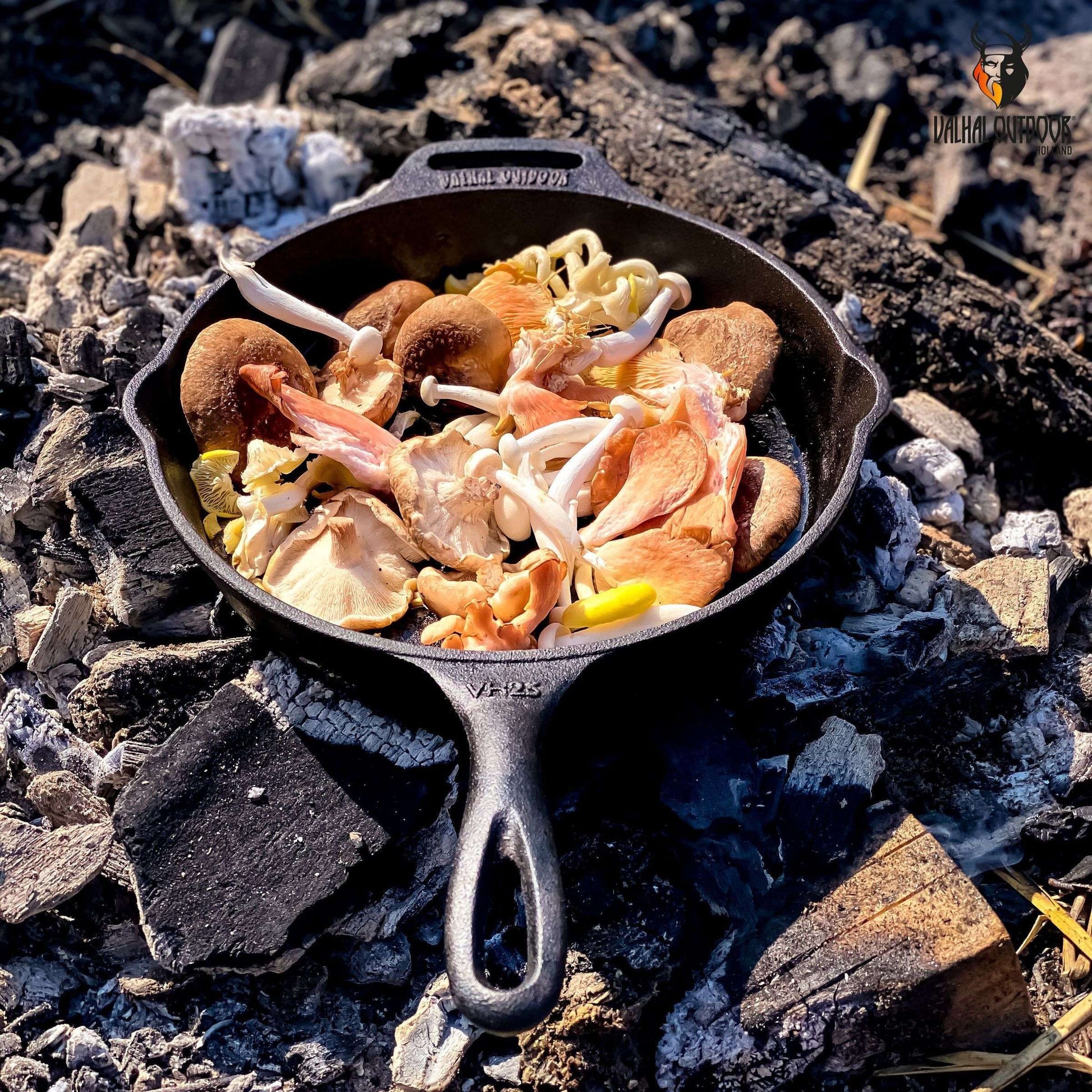 Skillet Koekenpan Gietijzer met Steel 25 cm