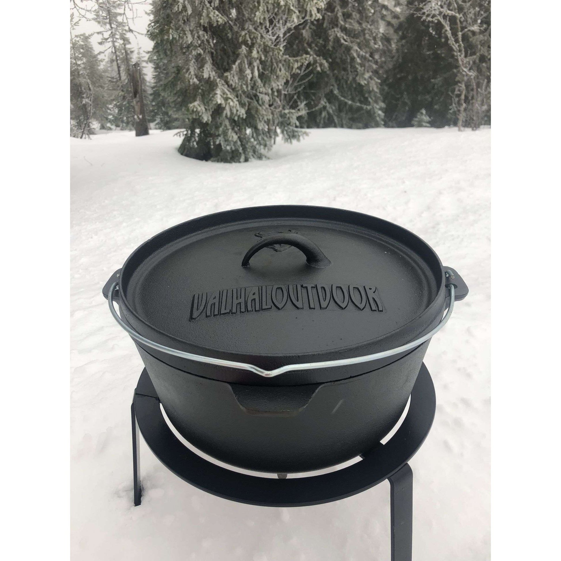 BBQ Accessoire Rooster Gietijzer met Pootjes 23 cm