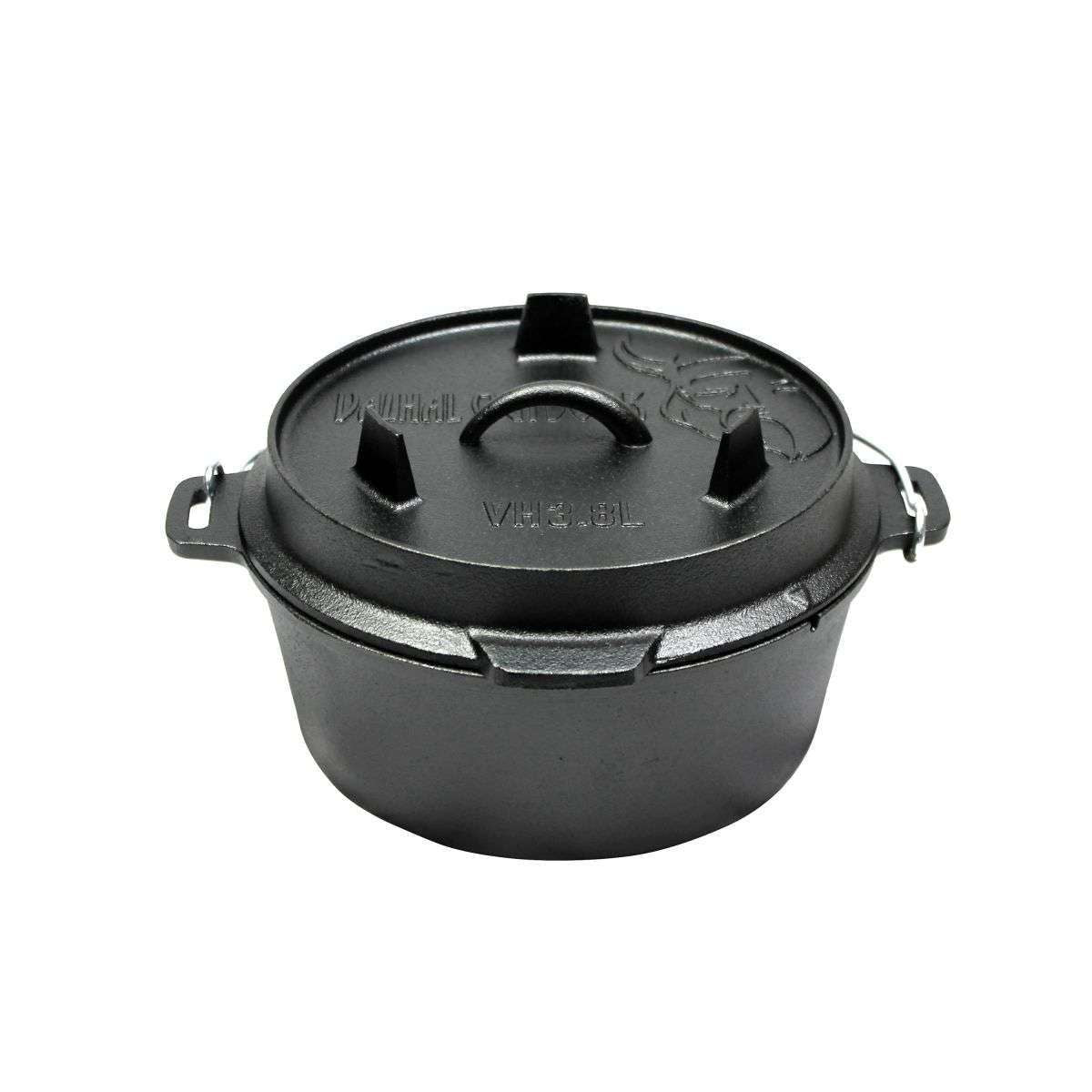 Dutch Oven Braadpan Gietijzer 8 Liter
