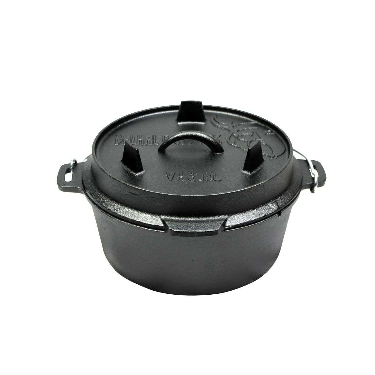 Dutch Oven Braadpan Gietijzer 6,1 Liter