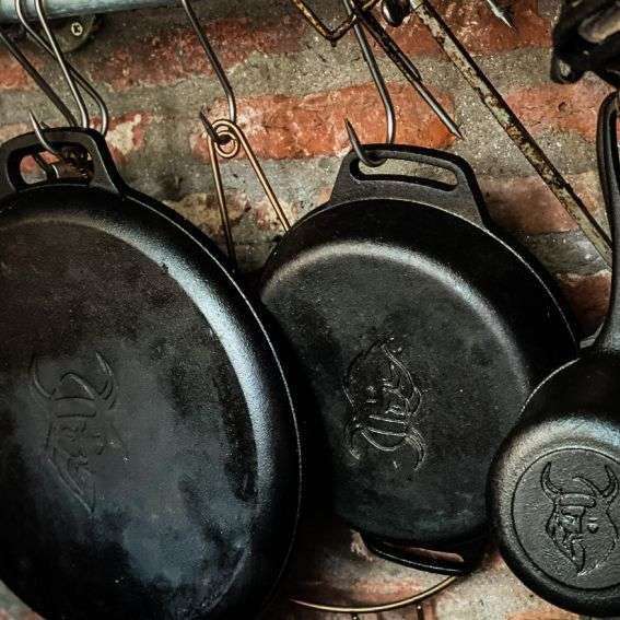 Skillet Gietijzer met Handgrepen 30 cm