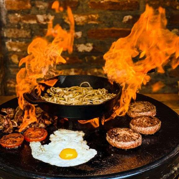 Skillet Gietijzer met Handgrepen 30 cm