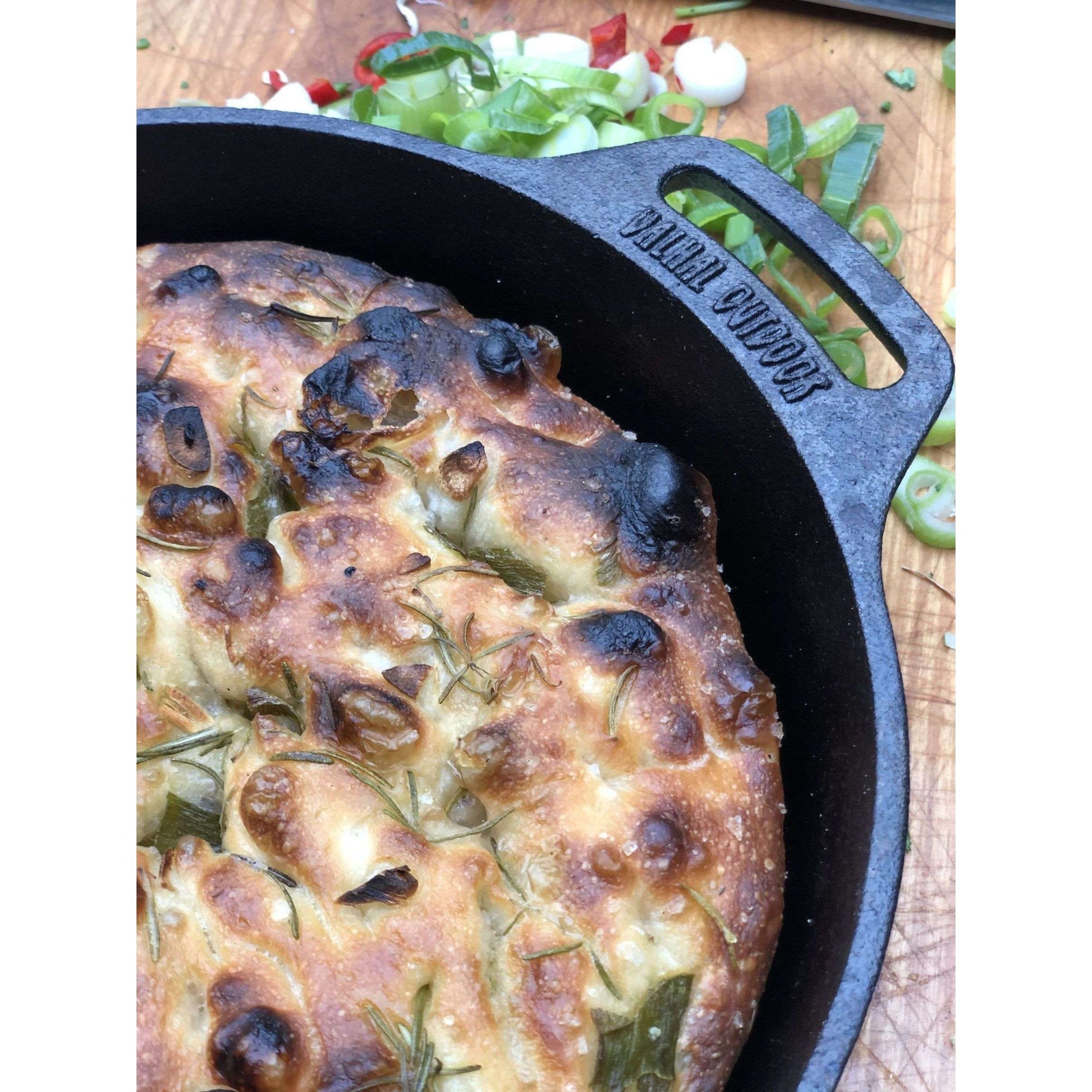 Skillet Gietijzer met Handgrepen 25 cm