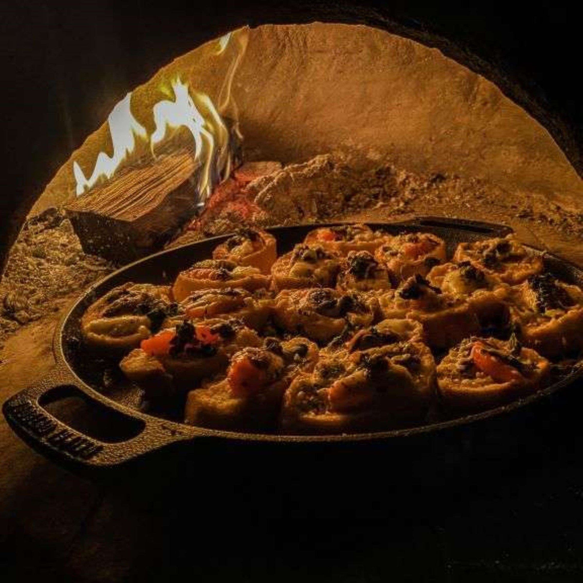 Skillet Gietijzer met Handgrepen 50 cm