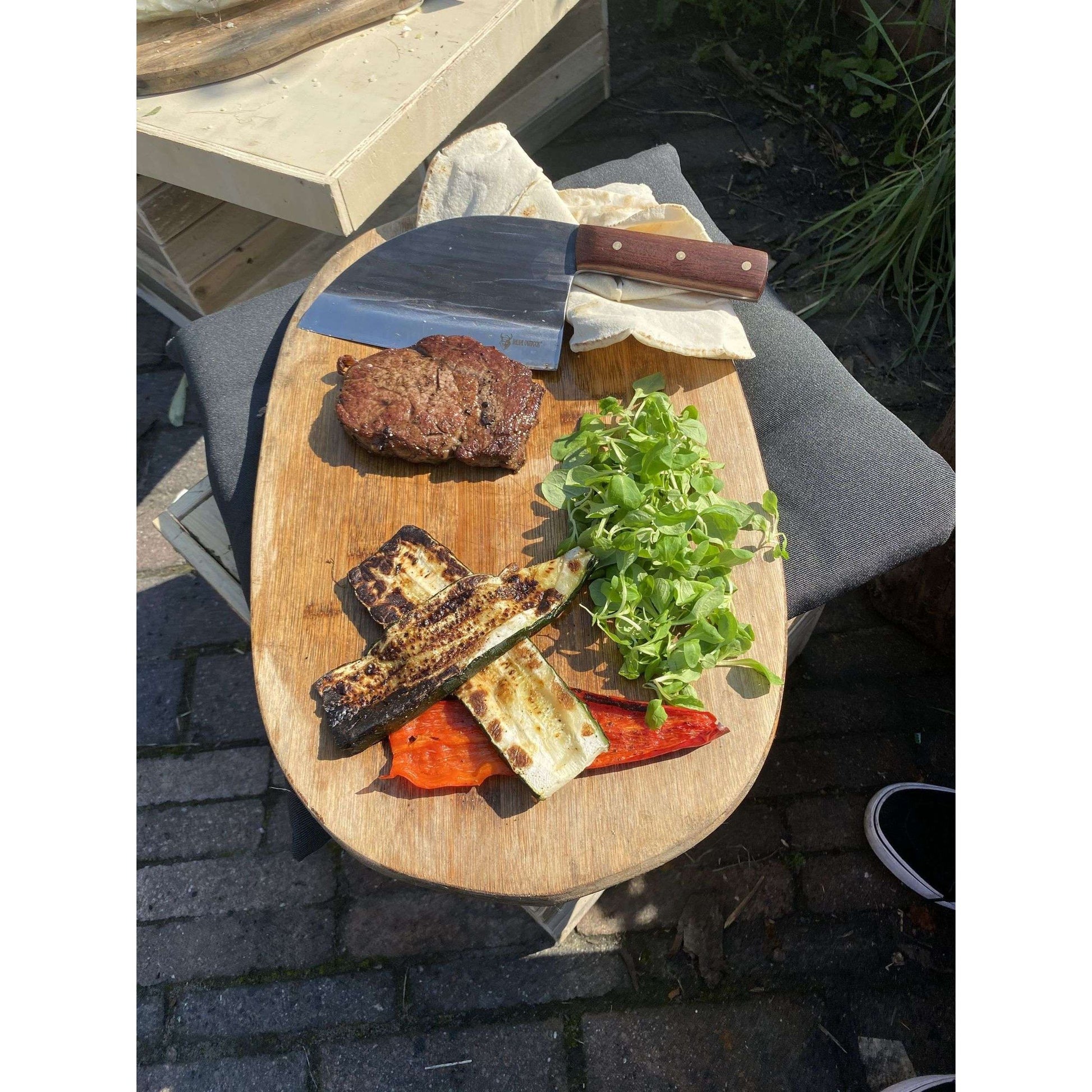 BBQ Accessoire Hakmes 18 cm