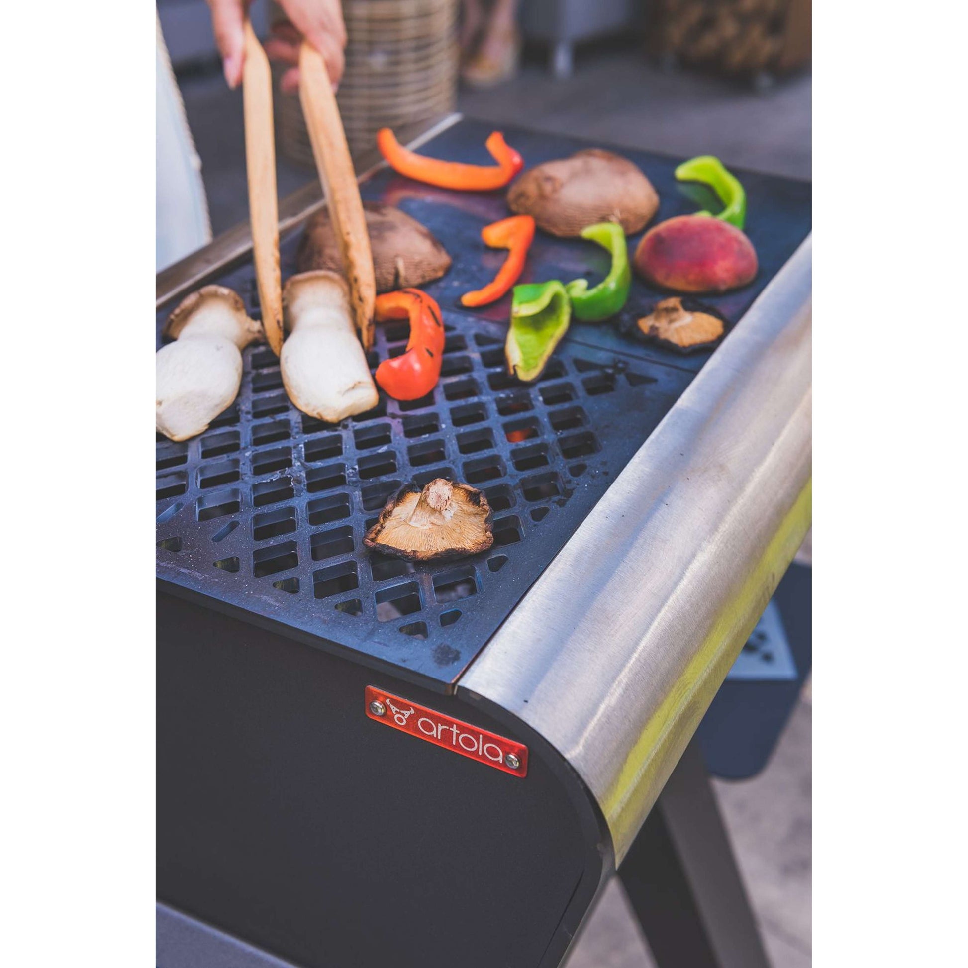 Qrib met Gripper en Grillplaat Colour