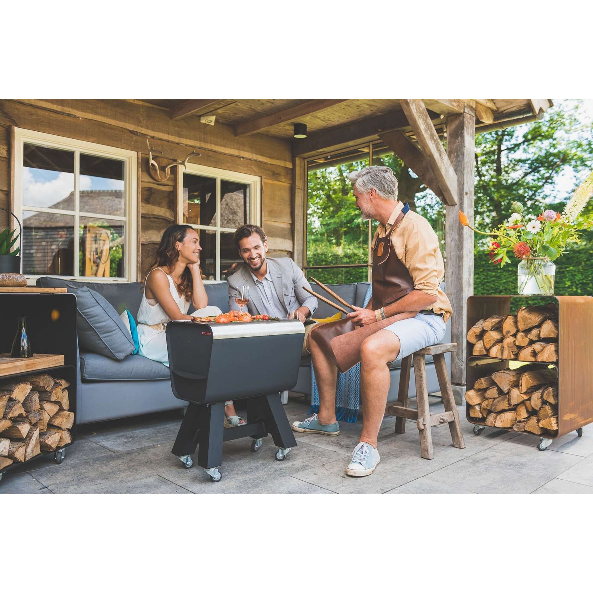 Qrib met Gripper en Grillplaat Colour