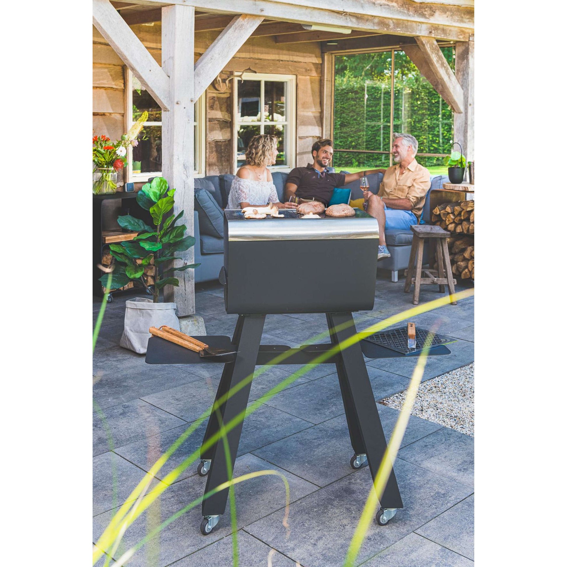 Qrib met Gripper en Grillplaat Colour