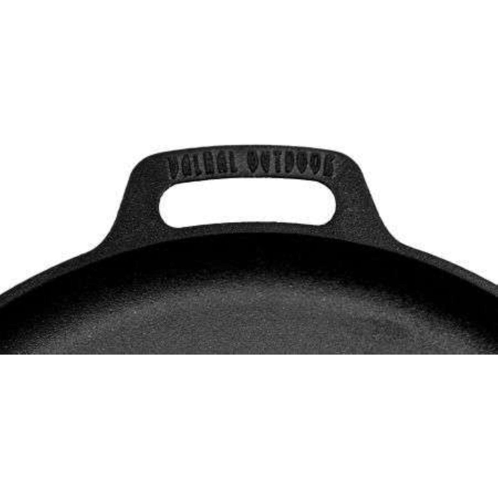 Skillet Plancha Gietijzer met Handgrepen 35 cm