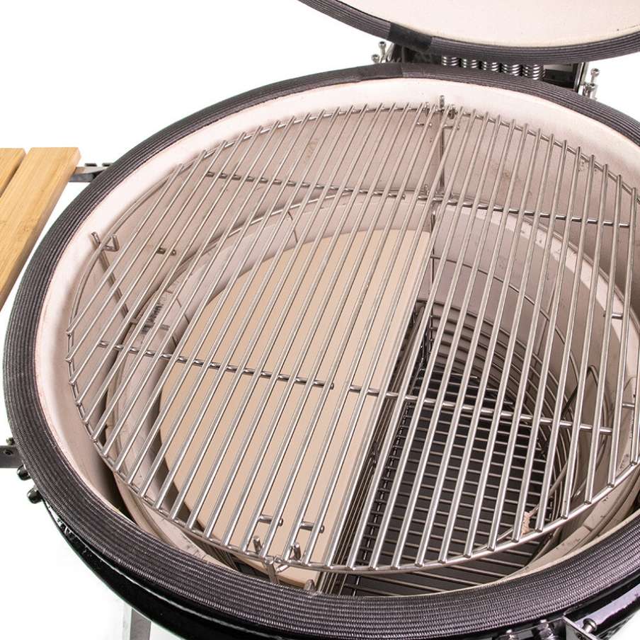 BBQ Accessoire Kamado 22" XL Hitteschild 2 Stuks