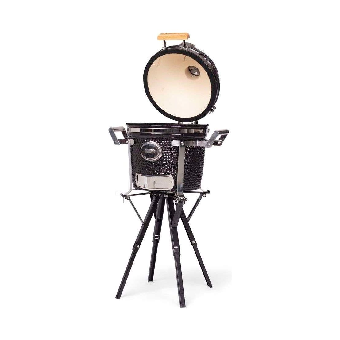 BBQ Kamado 13 "Compact met Draagbaar Onderstel