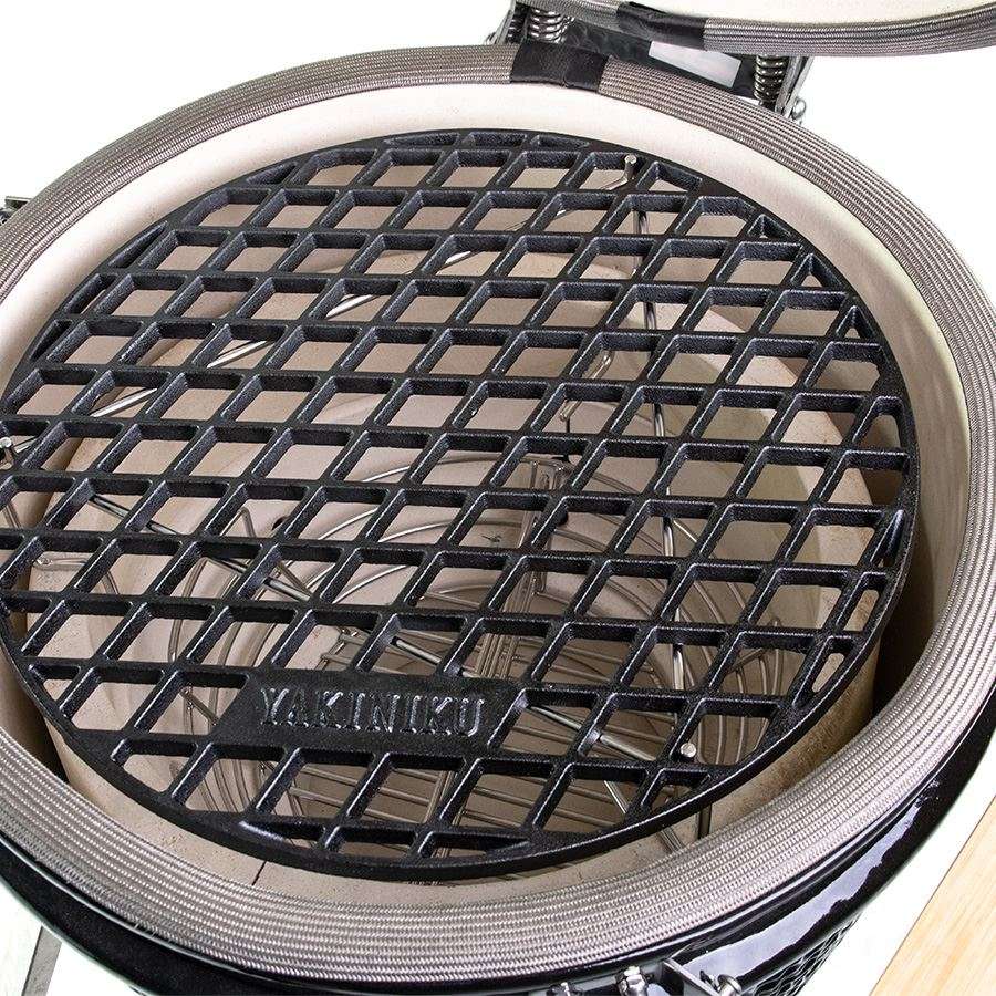 BBQ Accessoire Kamado 16" Medium Rooster Gietijzer met Meatmarker