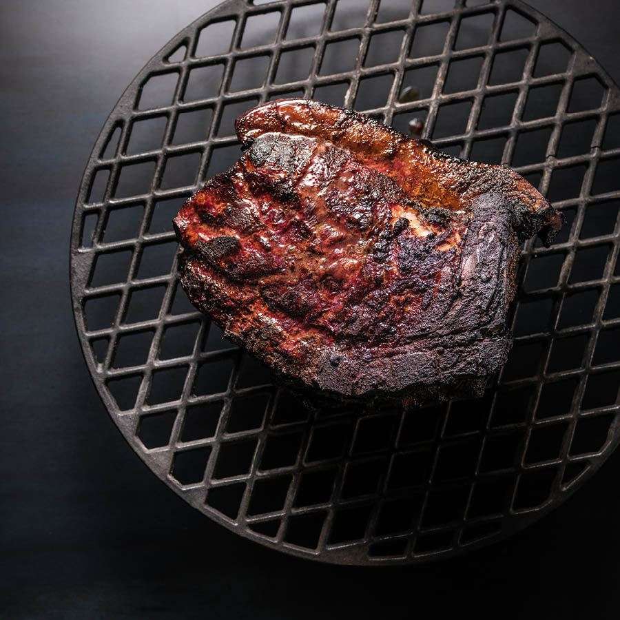 BBQ Accessoire Kamado 16" Medium Rooster Gietijzer met Meatmarker