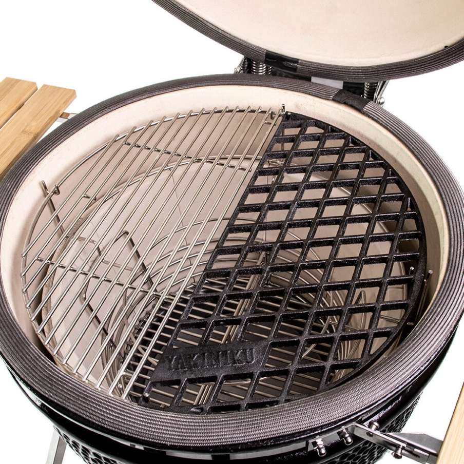 BBQ Accessoire Kamado 19" Large Rooster Gietijzer met Meatmarker