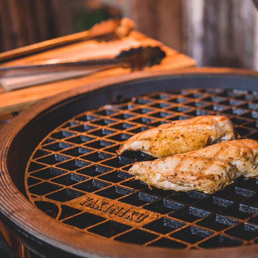 BBQ Kamado 22 Inch XL met Onderstel en Zijtafels