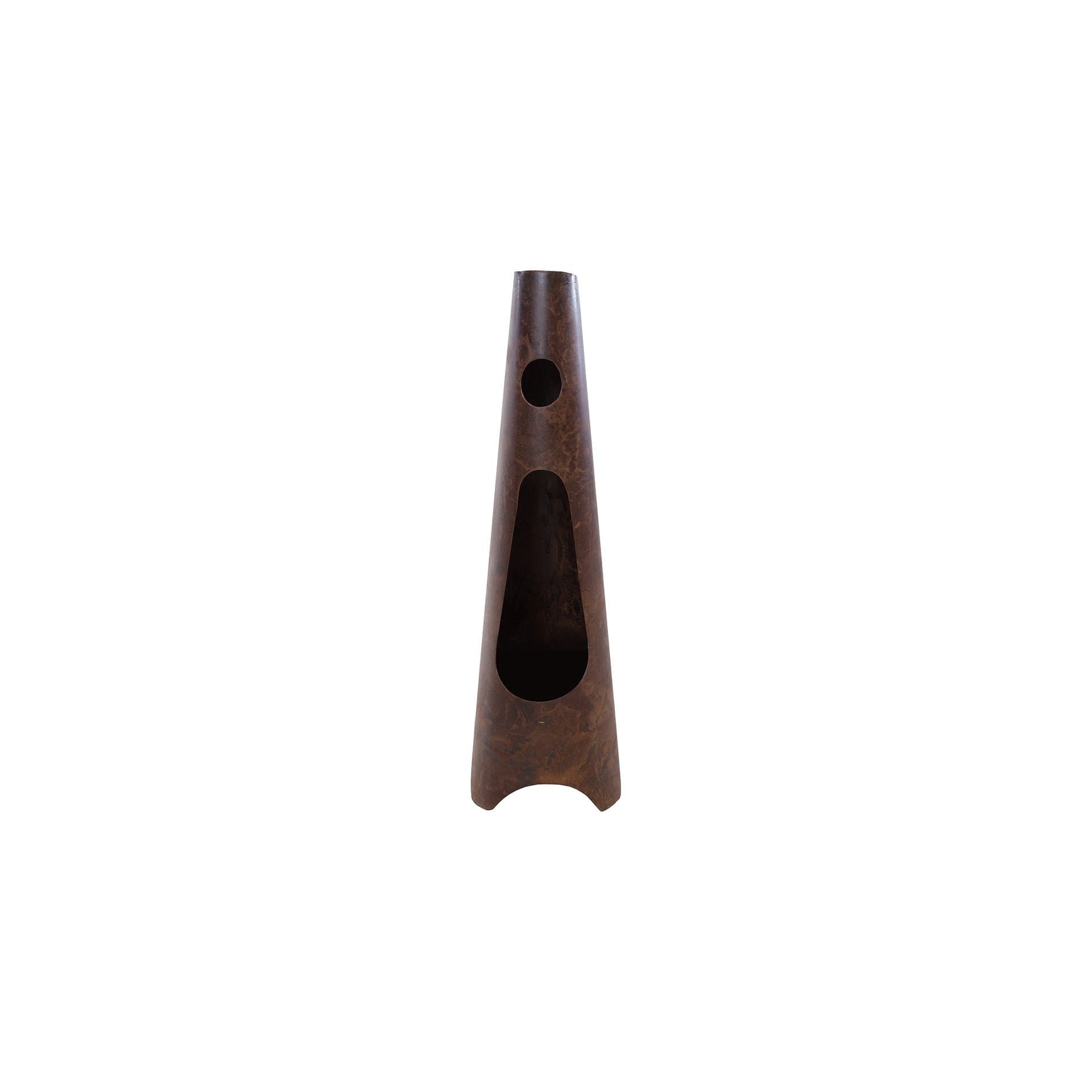 Moderne tuinhaard slank design buiten