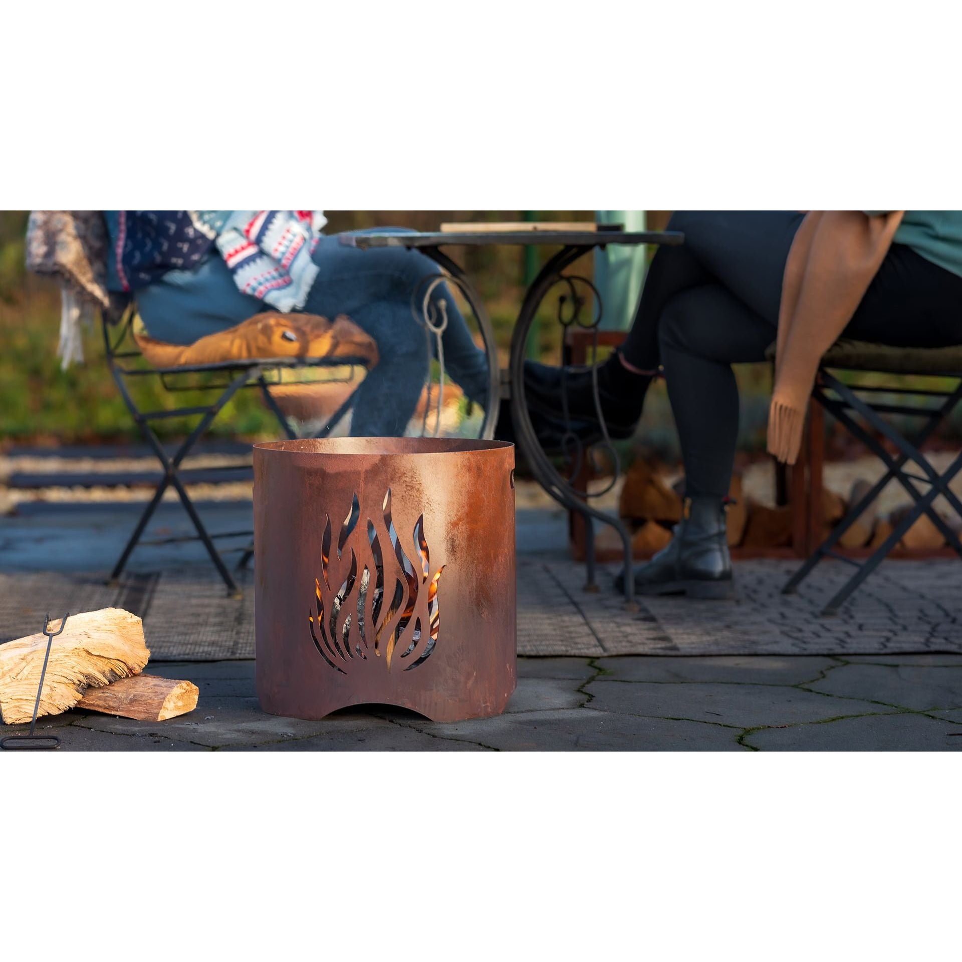 RedFire vuurkorf industrieel design tuin