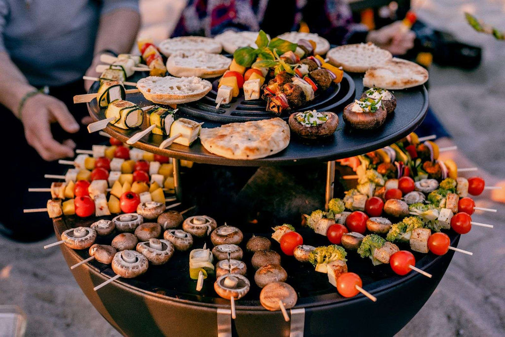 Bowl 57 Grillrooster op Verstelbare Poten met Handvat