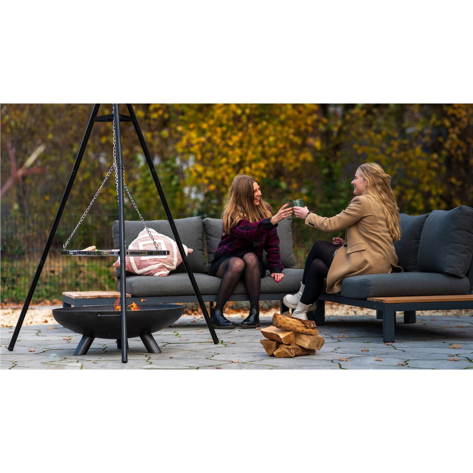 Driepoot bbq stabiel design tuin
