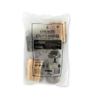 Smokey Olive Wood olijfhout blokken 1,5 KG voor kamado, smoker en mediterrane barbecue gerechten