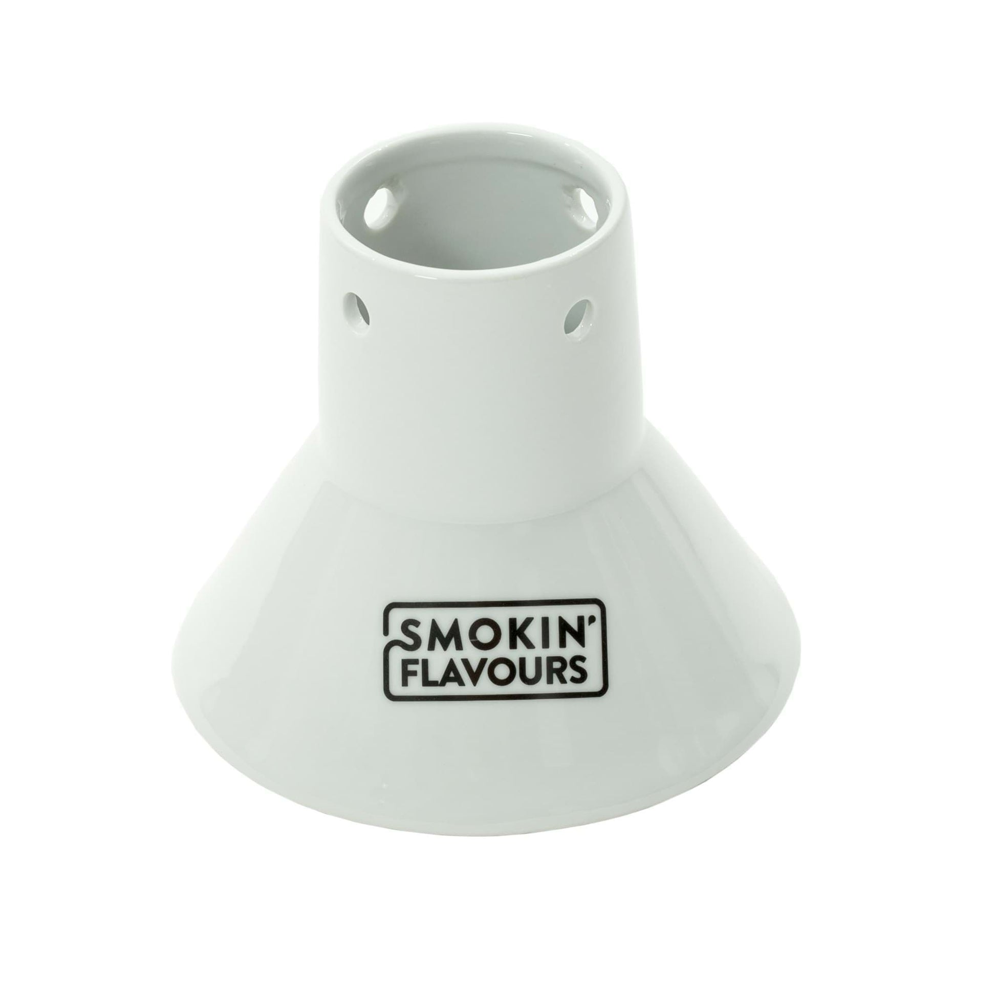 Keramische beer can chicken houder voor sappige kip van de barbecue of kamado