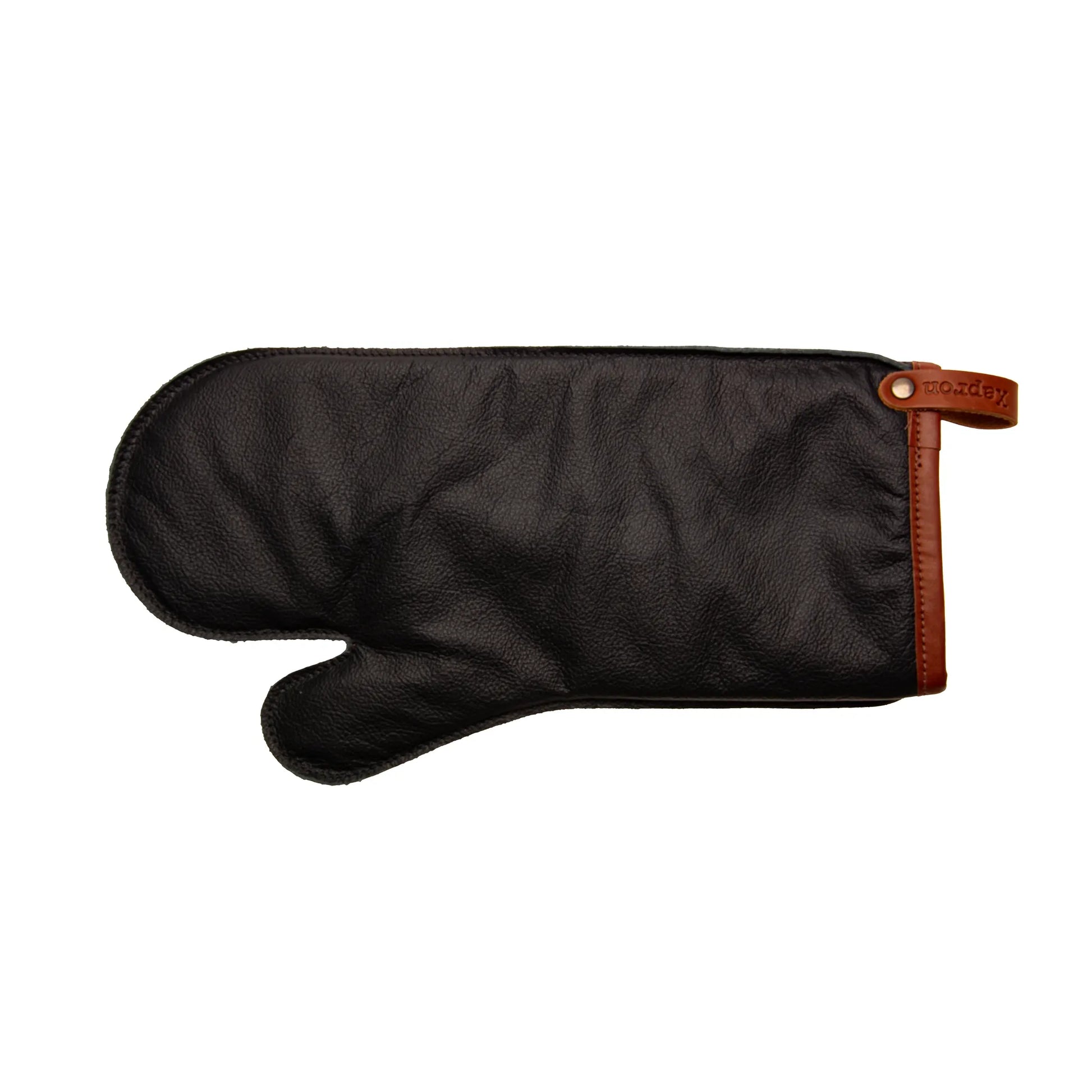 Leren BBQ handschoen large