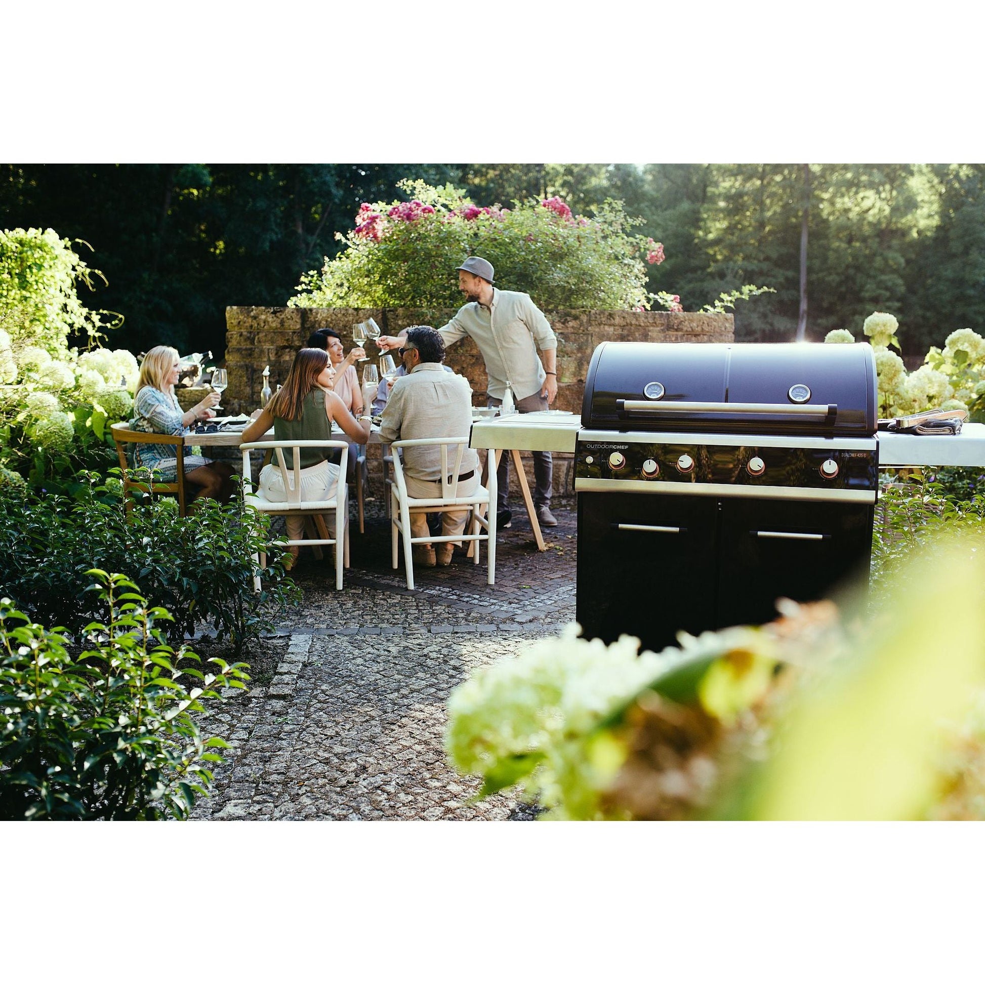 Barbecue Gas Dualchef 425 G 30 mBar Blazing Zone