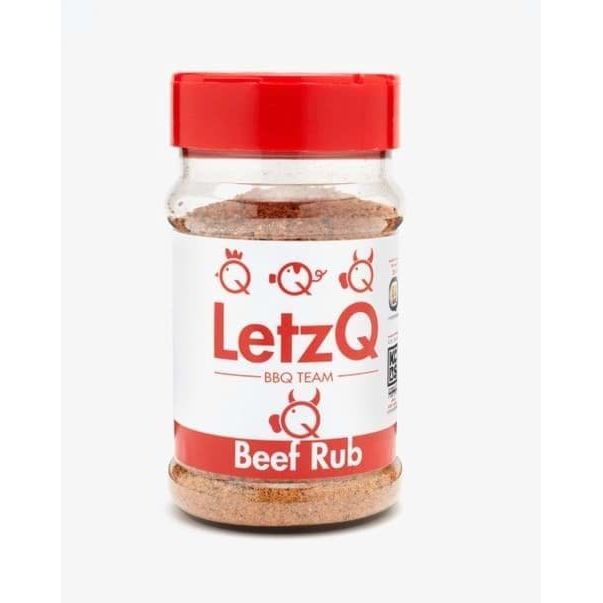 LetzQ Beef Rub voor steak, rundvlees en brisket op de barbecue