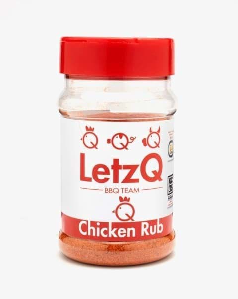 LetzQ Chicken Rub 350 gram voor kip en Beer Can Chicken