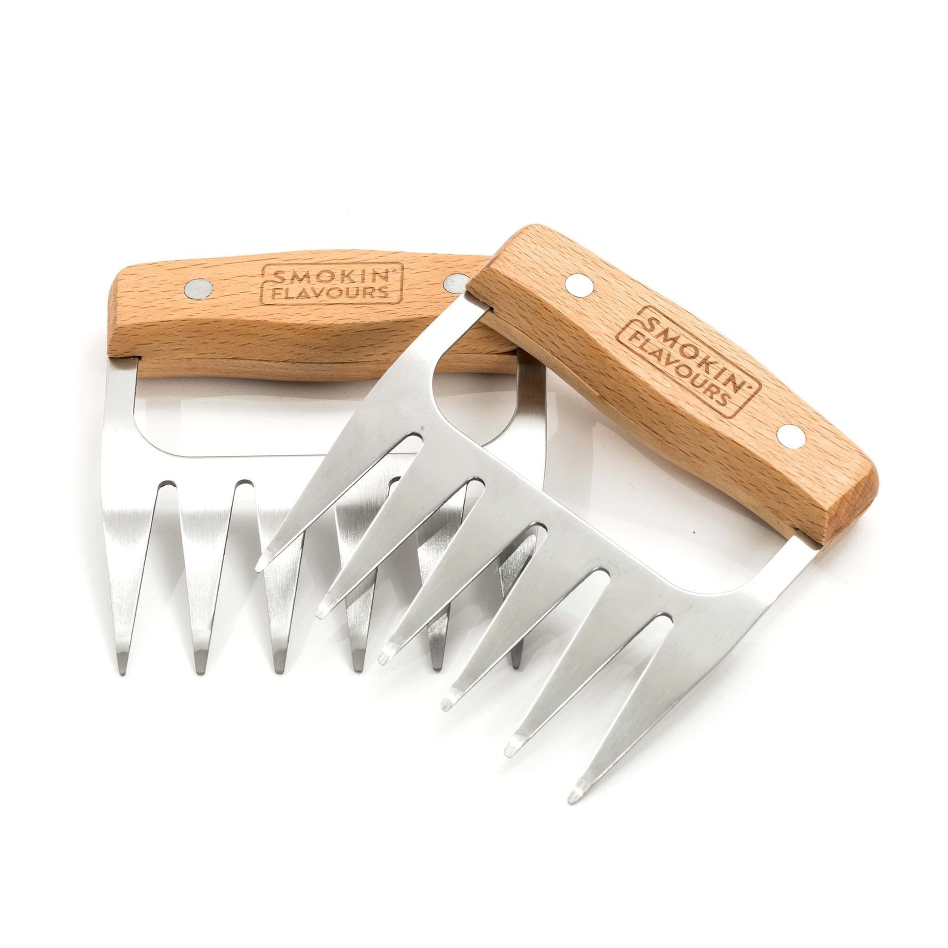 Meat claws voor pulled pork en het eenvoudig uit elkaar trekken van langzaam gegaard vlees