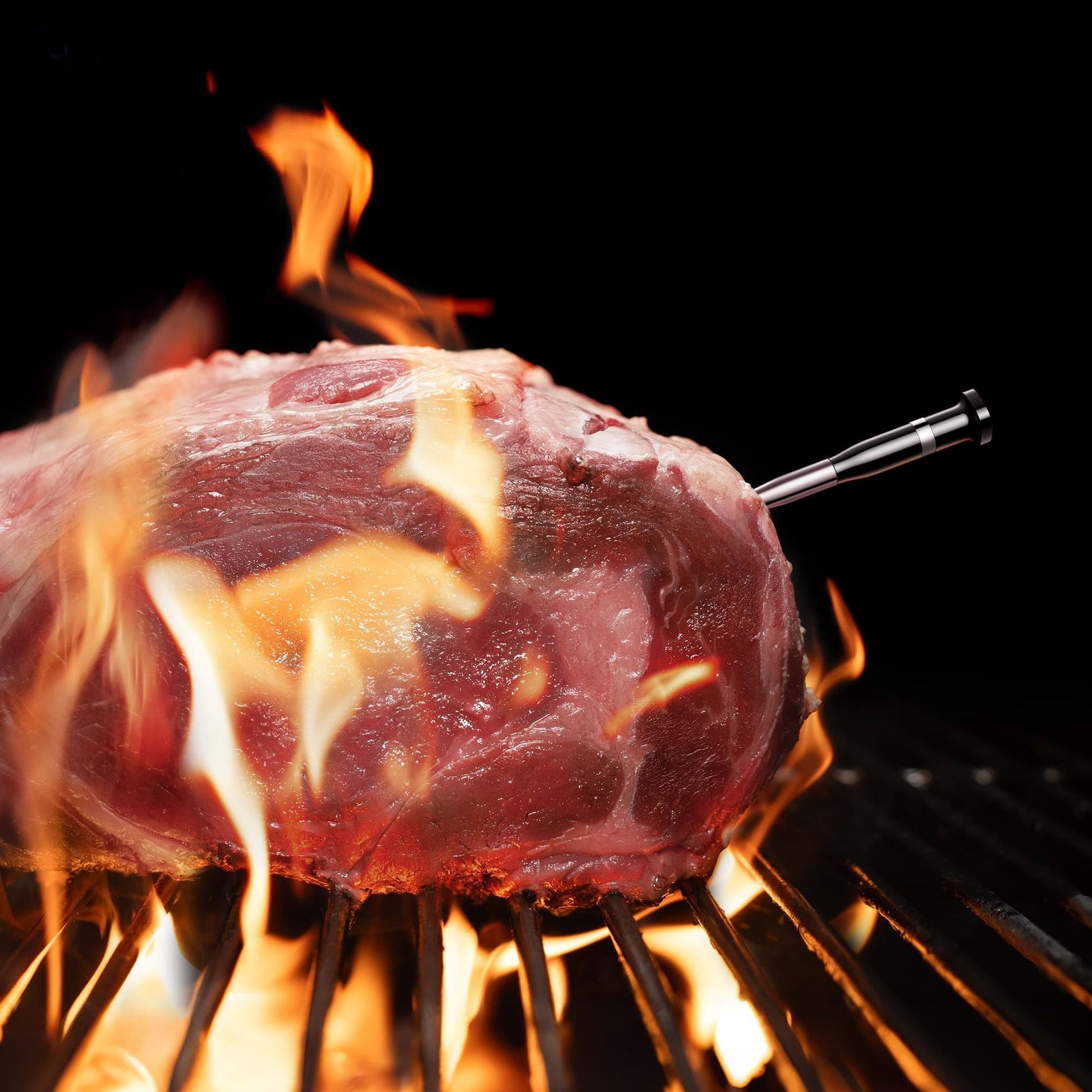 Typhur Sync One thermometer tijdens barbecueën