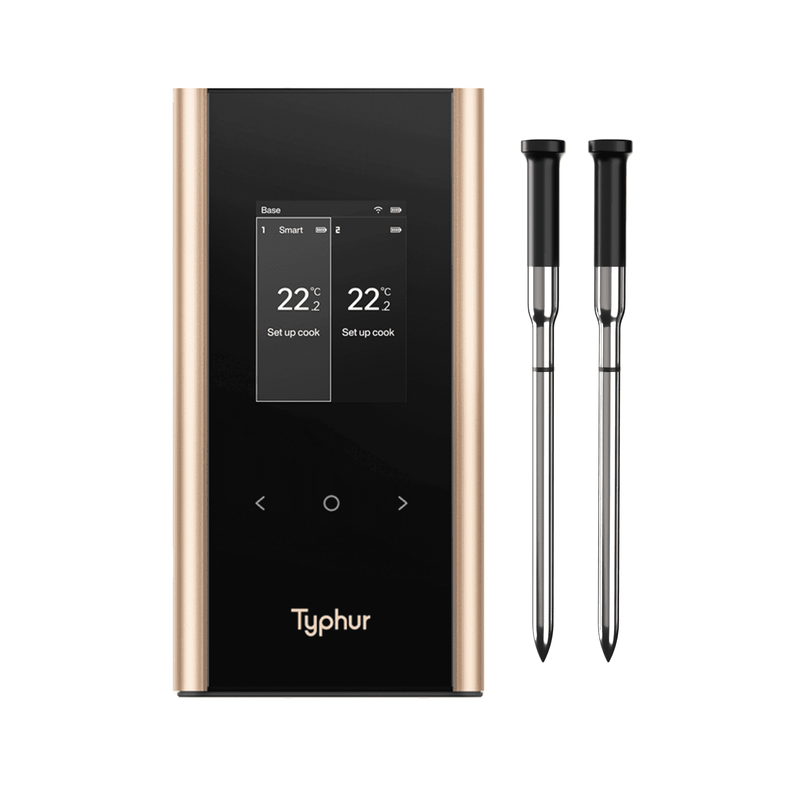 Typhur Sync Gold Dual draadloze thermometer met dubbele probes