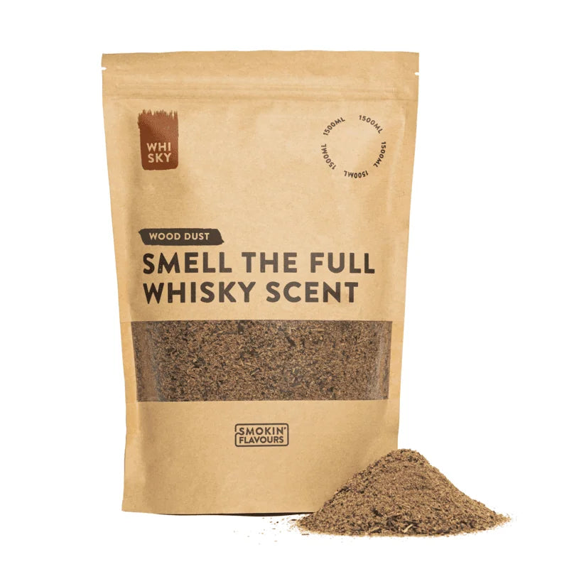 Smokin' Flavours whiskey rookmot van whiskyvaten met een diepe rooksmaak