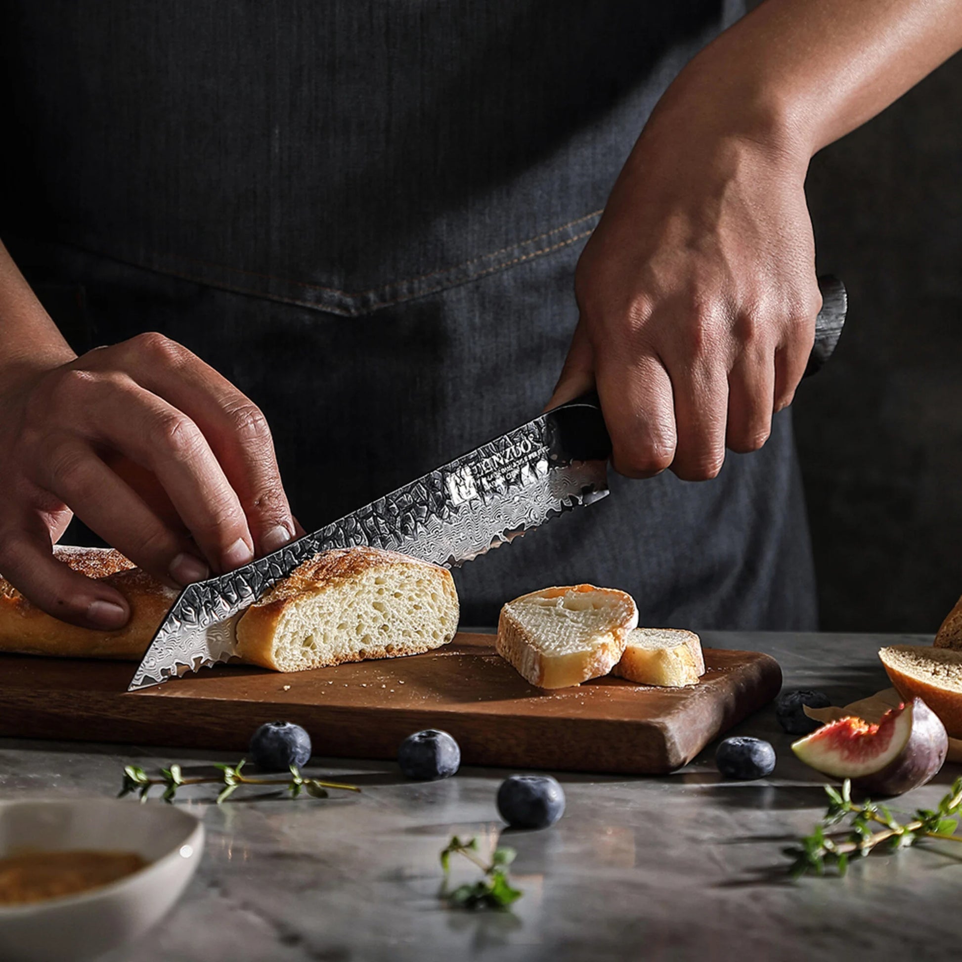 XinZuo X06 Mo Series Damascus Broodmes