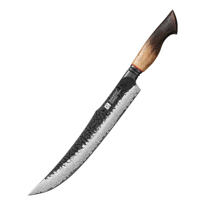 XinZuo X06 Mo Series Vleesmes – Damascus – 25 cm